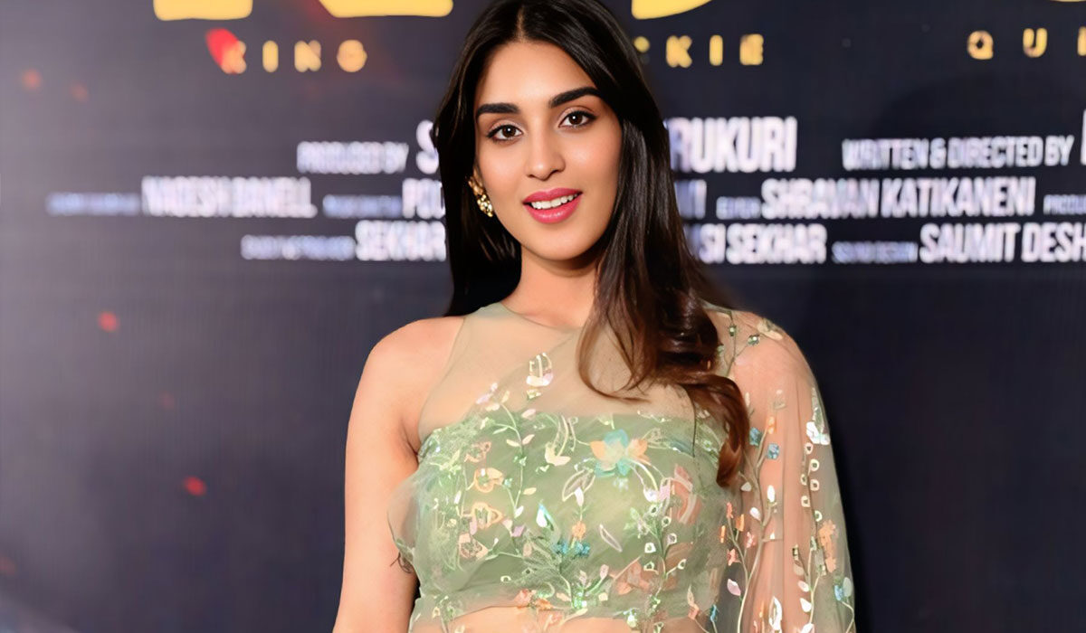 Yukti Thareja Latest Stills Telugu movie KJQ Teaser Launch Event.