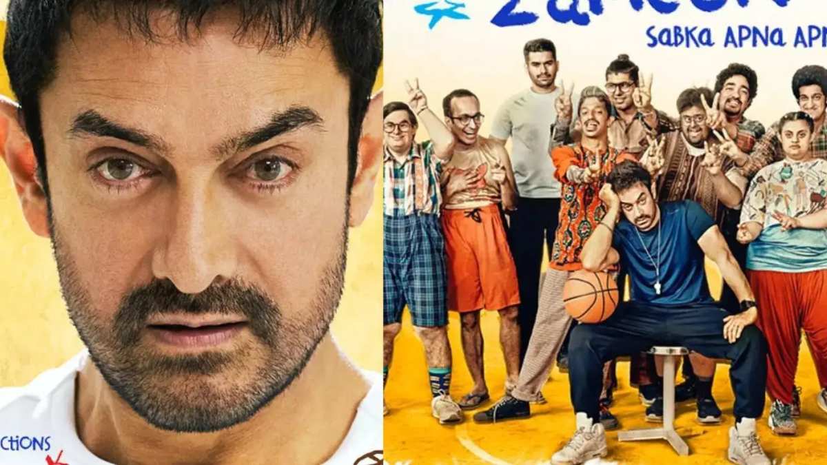 Sitaare Zameen Par FIRST Poster Out! Aamir Khan’s Sports Drama To Release On THIS Date